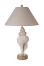 Set of Two 30" Beige and Brown Novelty Table Lamp Coastal With Tan Empire Shade