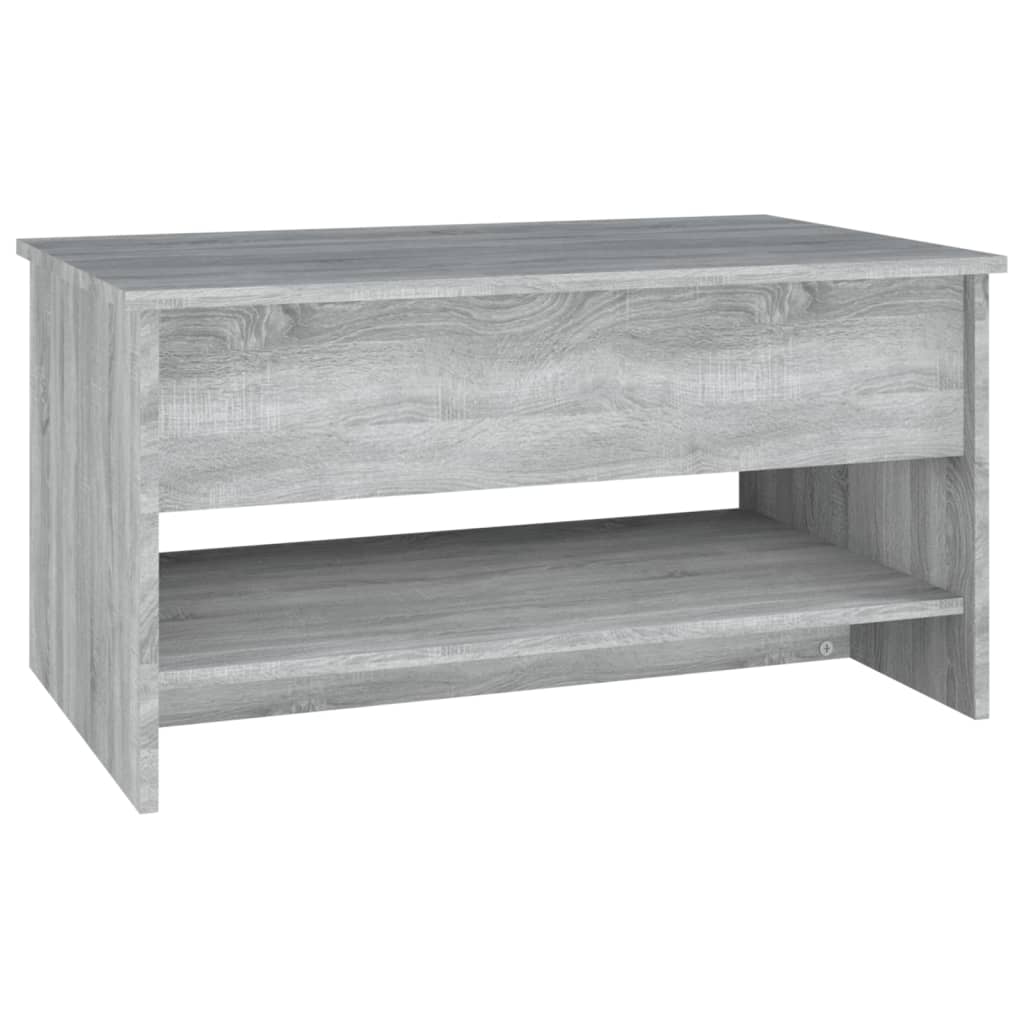 Coffee Table Gray Sonoma 31.5"x19.7"x15.7" Engineered Wood