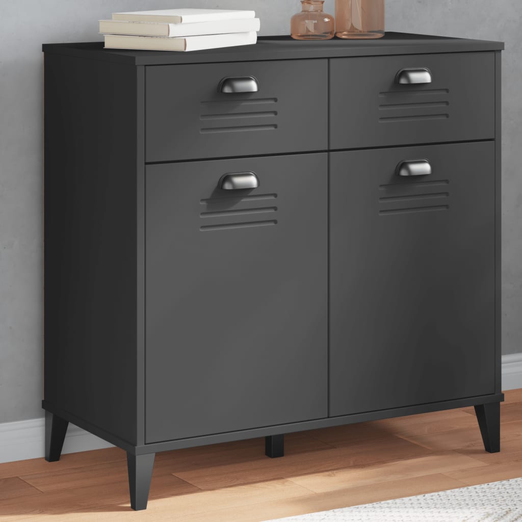 Sideboard VIKEN Black 31.5"x15.7"x31.5" Engineered Wood