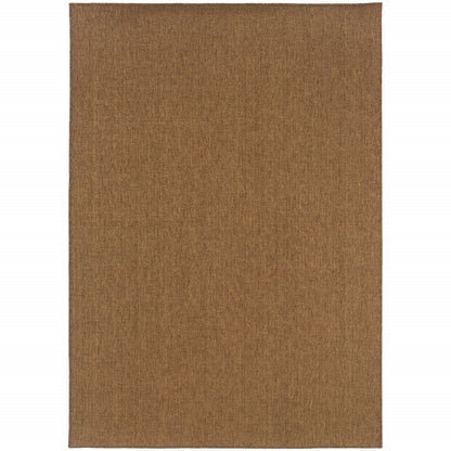 2' X 4' Tan Stain Resistant Indoor Outdoor Area Rug