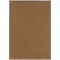 2' X 4' Tan Stain Resistant Indoor Outdoor Area Rug