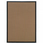 2' X 3' Beige and Black Geometric Stain Resistant Indoor Outdoor Area Rug