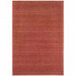 2' X 4' Red Stain Resistant Indoor Outdoor Area Rug