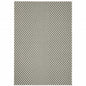 5' X 7' Beige Geometric Stain Resistant Indoor Outdoor Area Rug