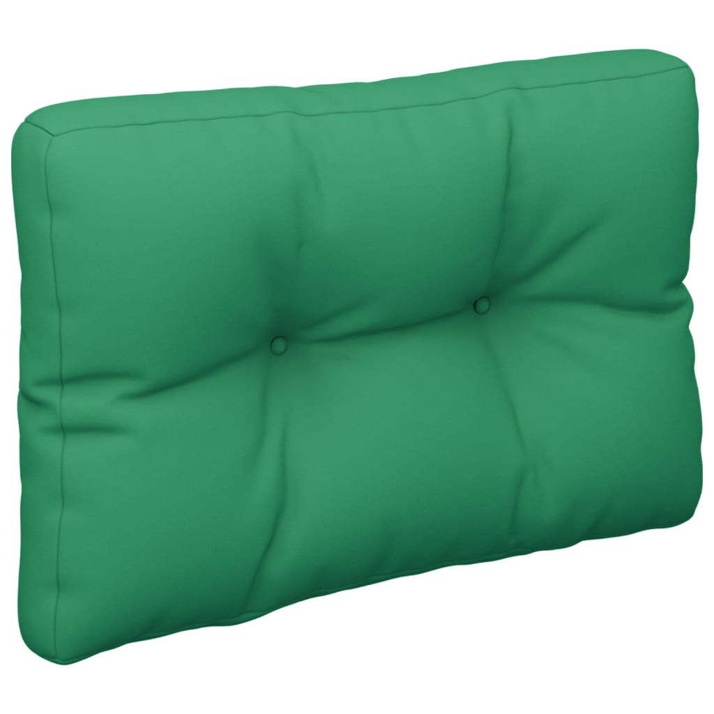 Pallet Cushion Green 23.6"x15.7"x4.7" Fabric