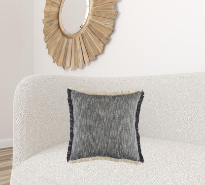 20" X 20" 100% Cotton Zippered Pillow