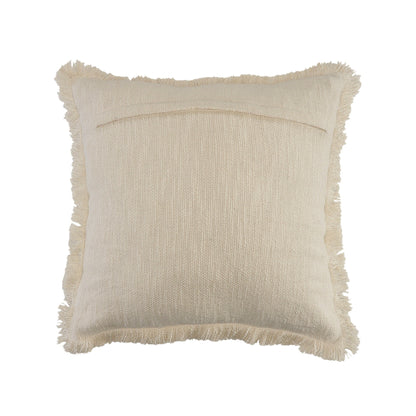 20" X 20" 100% Cotton Zippered Pillow