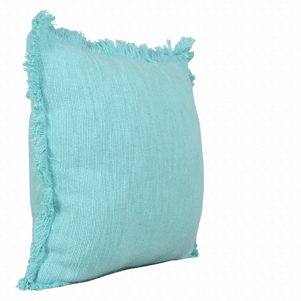 20" X 20" 100% Cotton Zippered Pillow