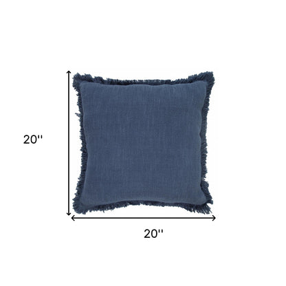 20" X 20" 100% Cotton Zippered Pillow