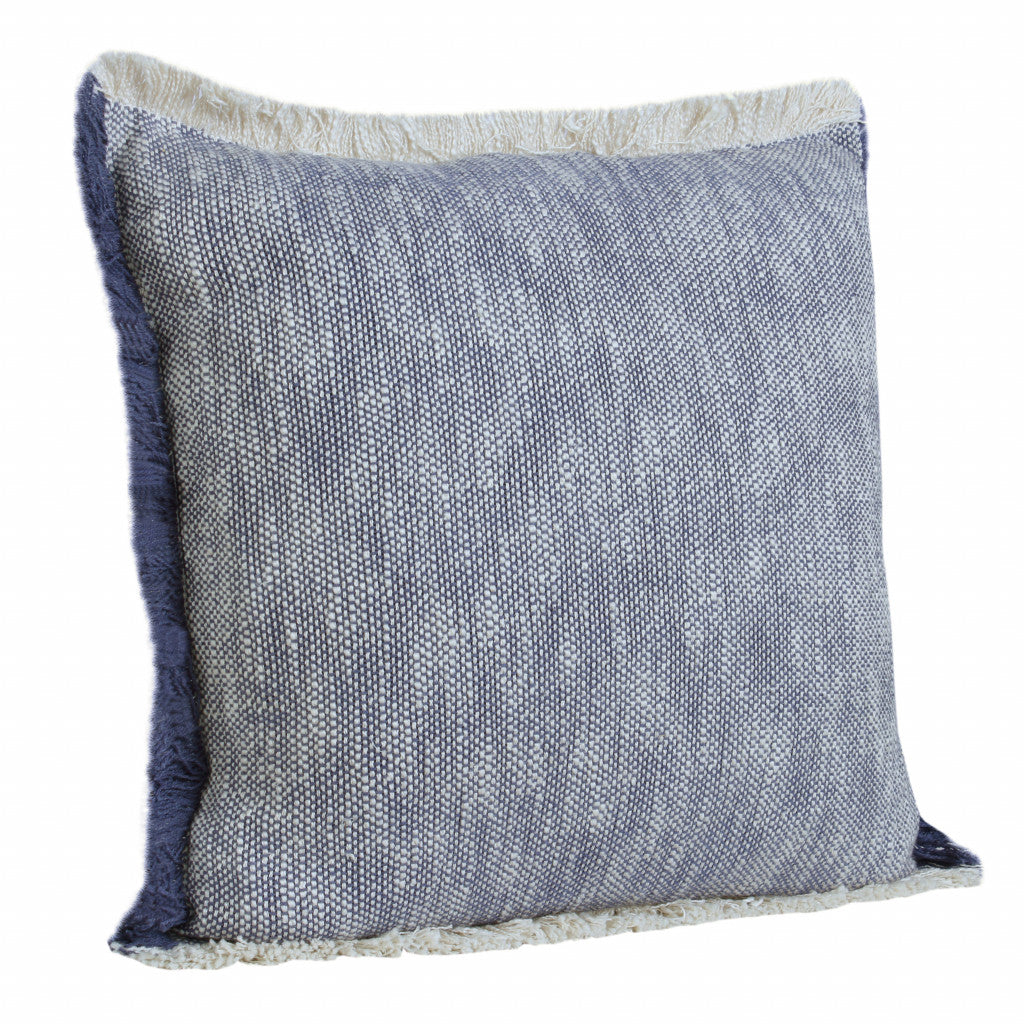 20" X 20" 100% Cotton Zippered Pillow