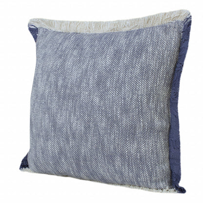 20" X 20" 100% Cotton Zippered Pillow