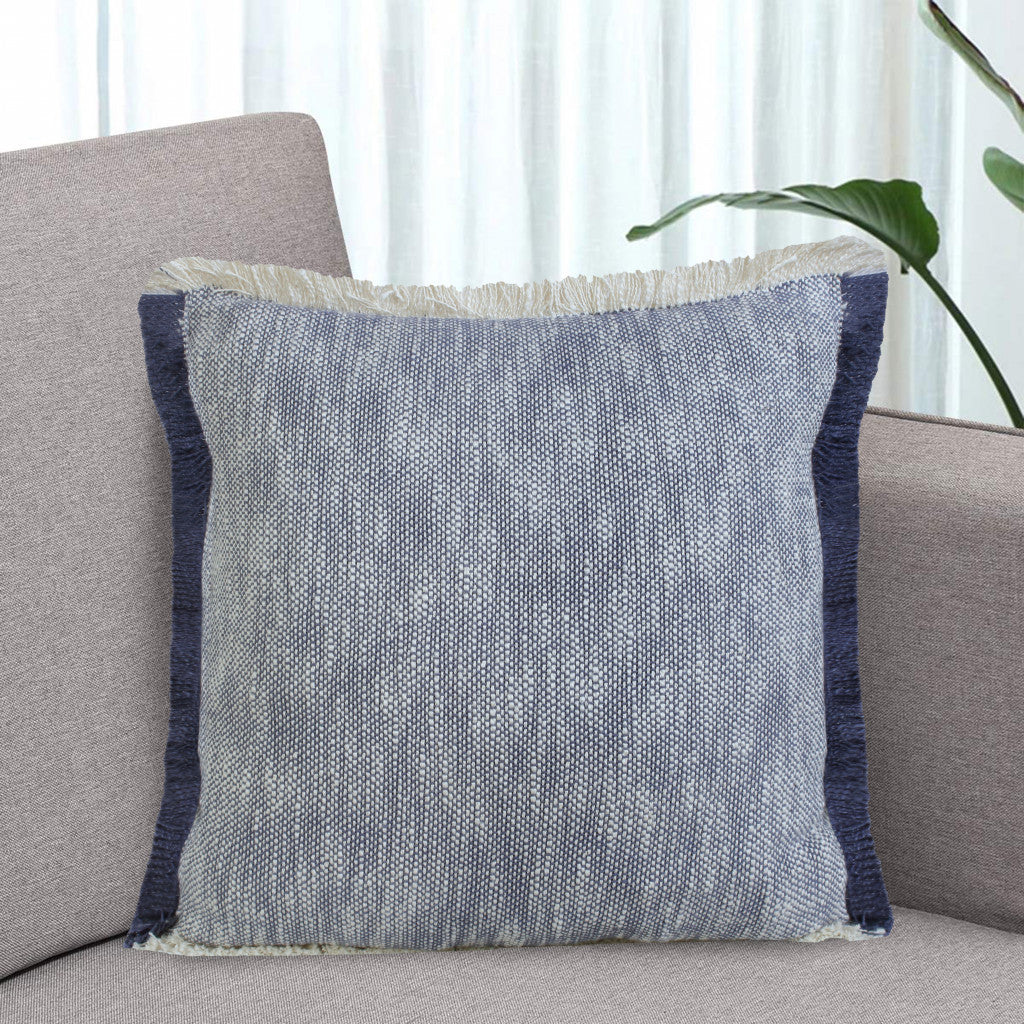 20" X 20" 100% Cotton Zippered Pillow