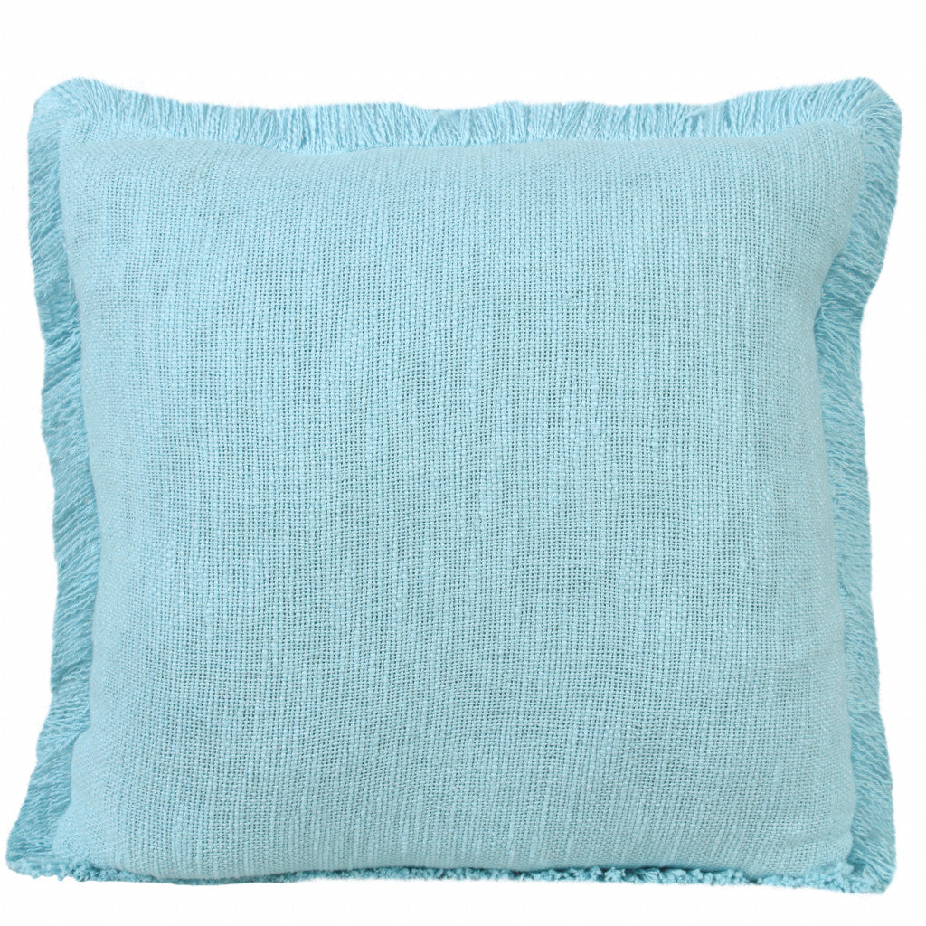 20" X 20" 100% Cotton Zippered Pillow