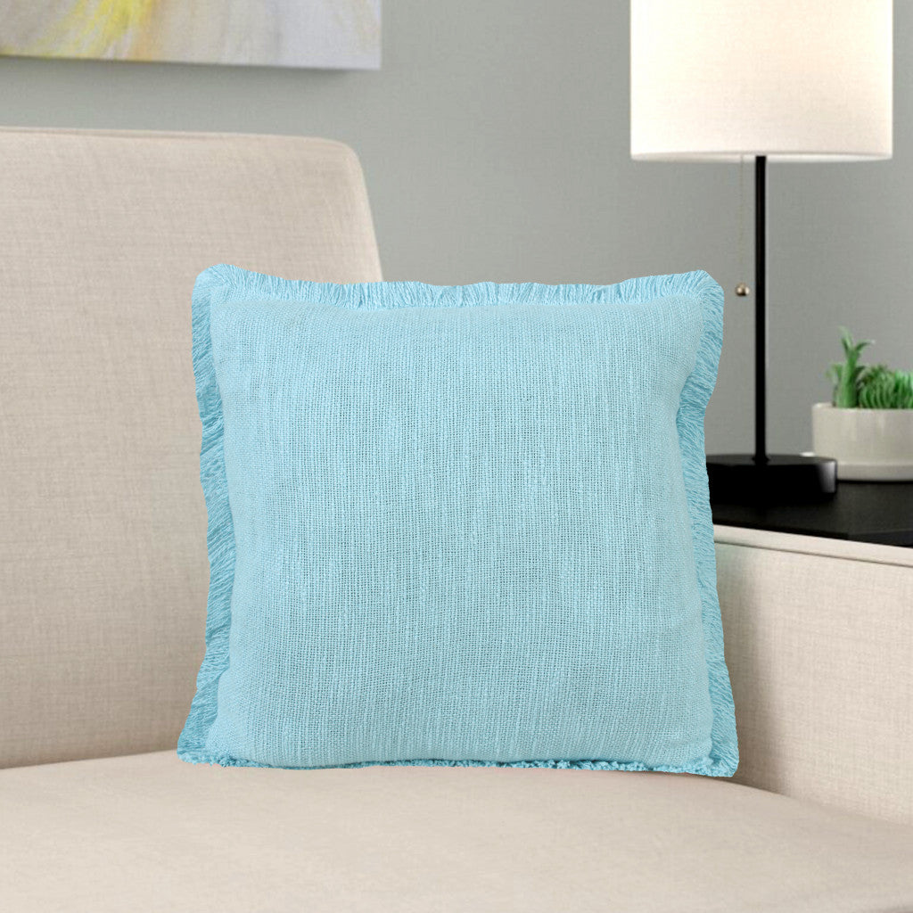 20" X 20" 100% Cotton Zippered Pillow