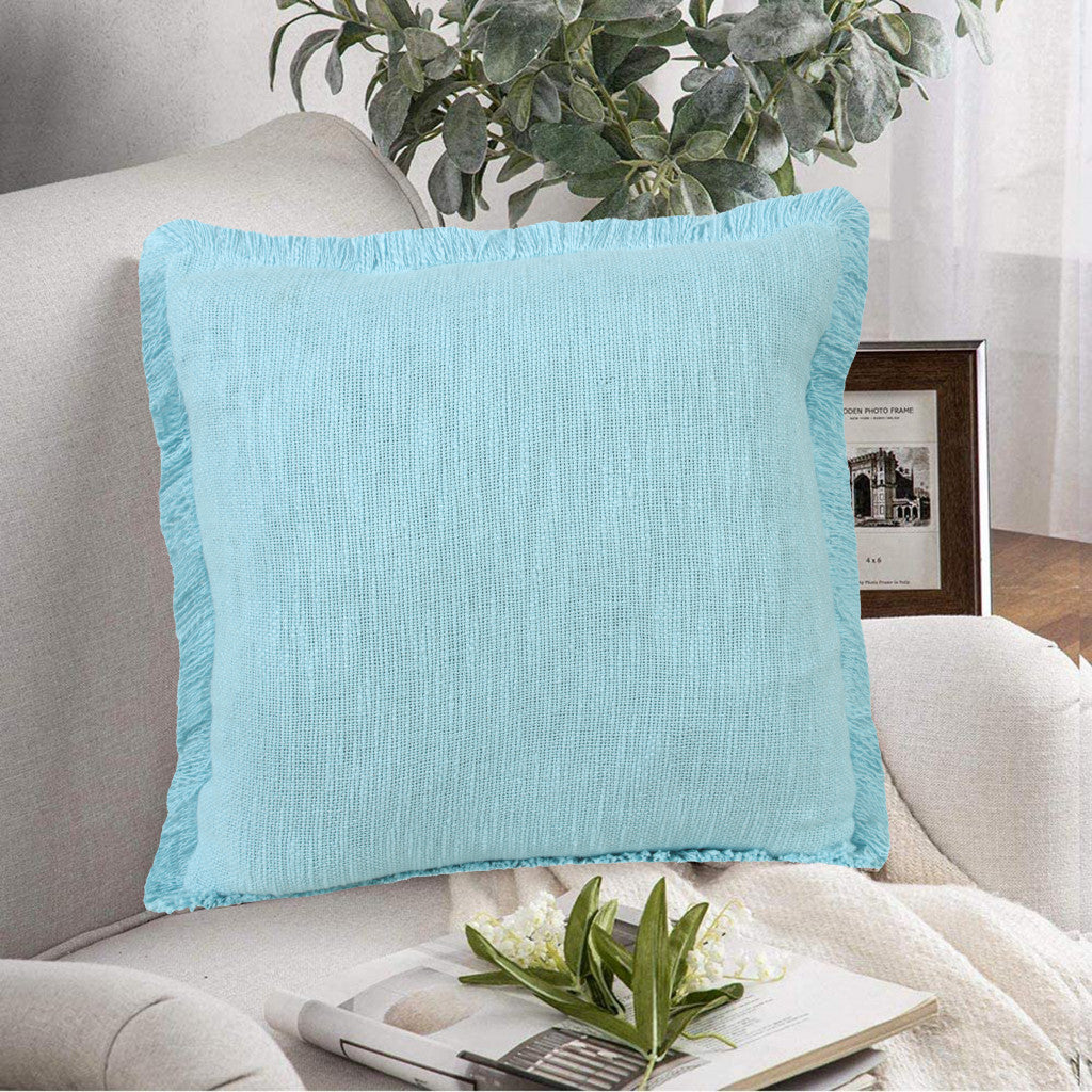 20" X 20" 100% Cotton Zippered Pillow