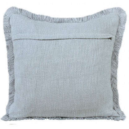 20" X 20" 100% Cotton Zippered Pillow