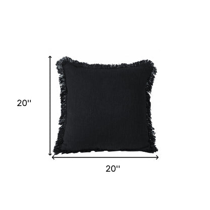 20" X 20" 100% Cotton Zippered Pillow