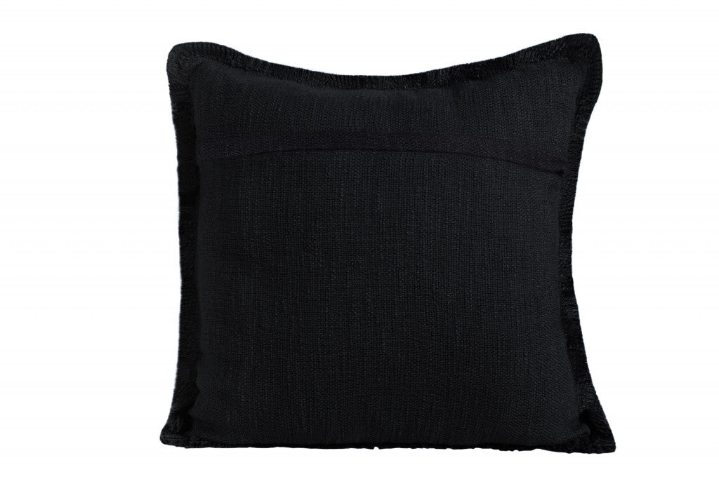 20" X 20" 100% Cotton Zippered Pillow