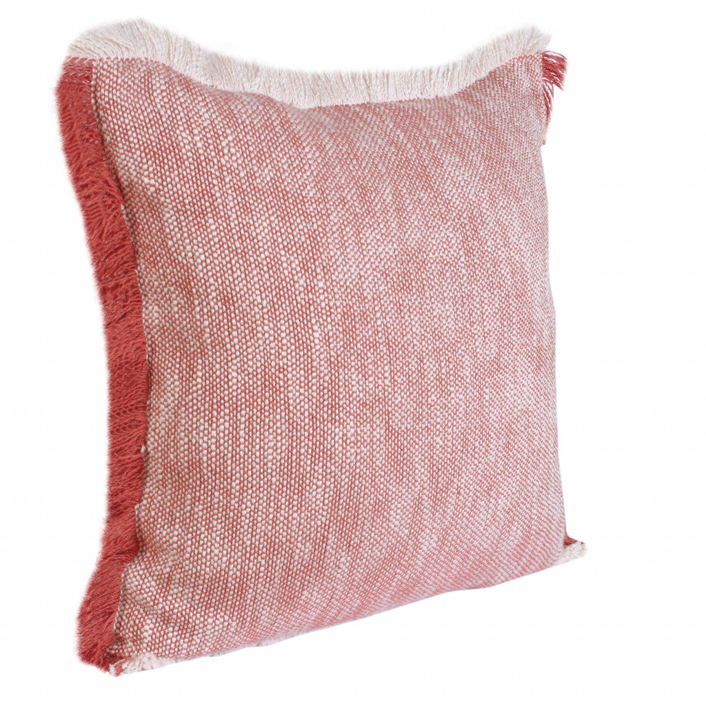 20" X 20" 100% Cotton Zippered Pillow