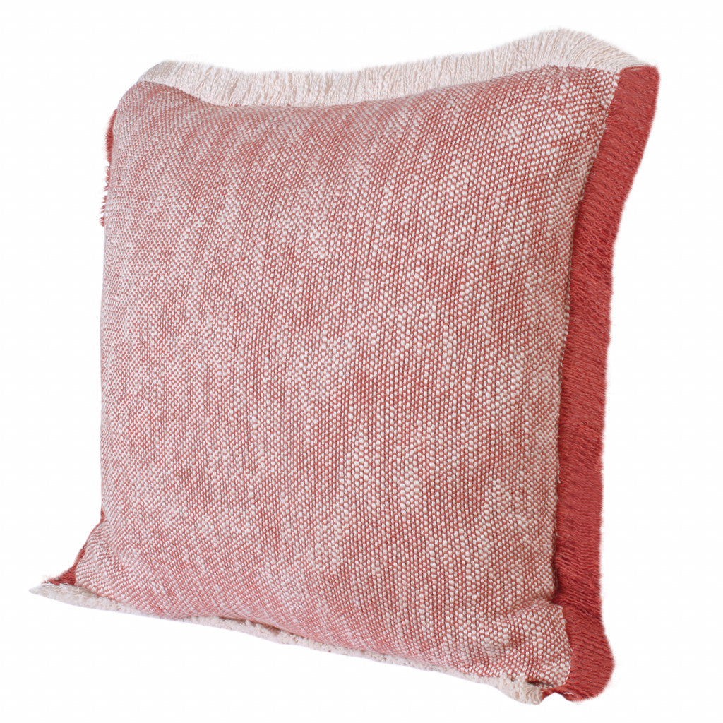 20" X 20" 100% Cotton Zippered Pillow