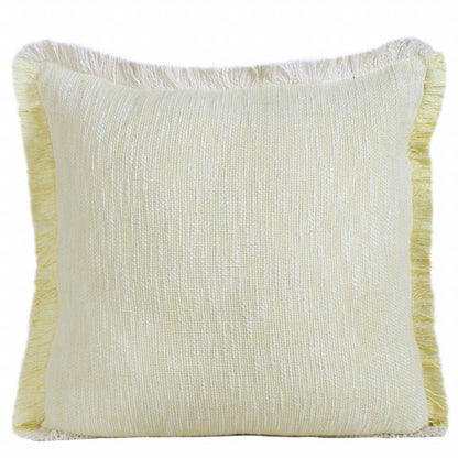 20" X 20" 100% Cotton Zippered Pillow