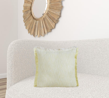 20" X 20" 100% Cotton Zippered Pillow