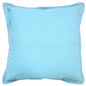 14" X 36" Bright Blue 100% Cotton Zippered Pillow