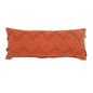 14" X 36" Orange 100% Cotton Zippered Pillow