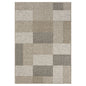 5' X 7' Gray Geometric Handmade Indoor Outdoor Area Rug