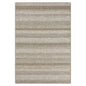 5' X 7' Gray Striped Handmade Indoor Outdoor Area Rug