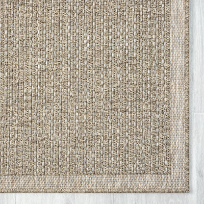 5' X 7' Gray Handmade Indoor Outdoor Area Rug