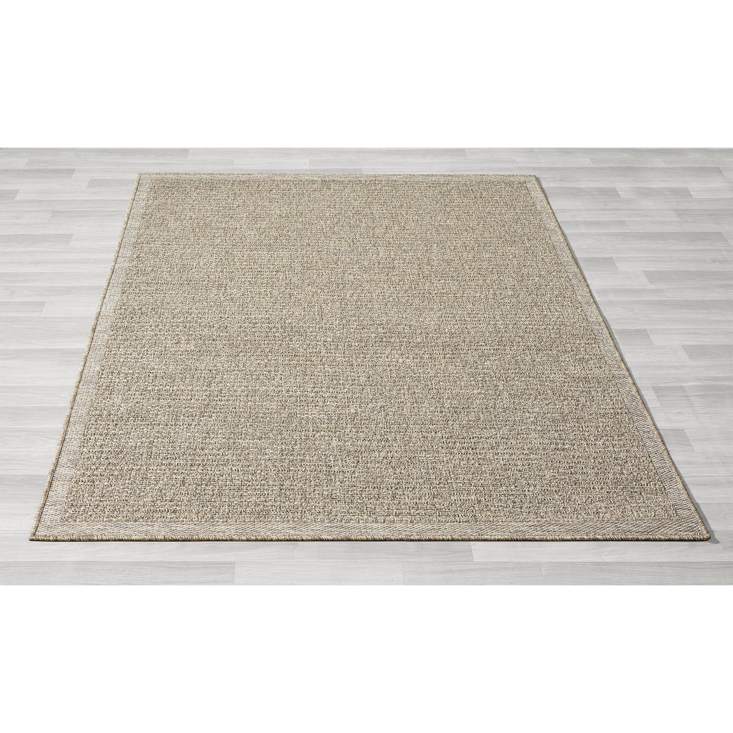 5' X 7' Gray Handmade Indoor Outdoor Area Rug