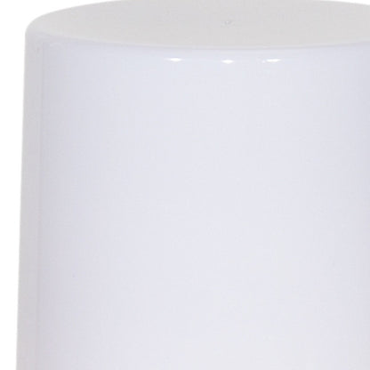 Set of Two White Flameless Pillar Candle