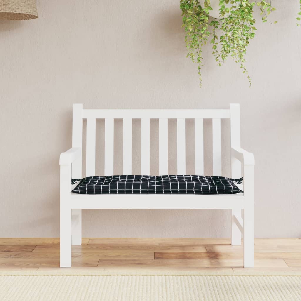 Garden Bench Cushion Anthracite 59.1"x19.7"x2.8" Oxford Fabric