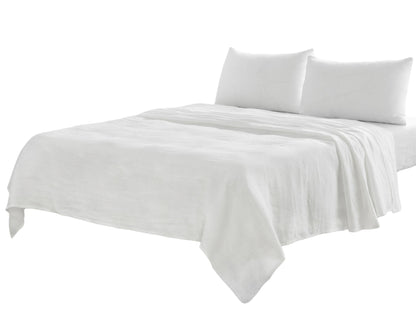 Four Piece Cloud Linen Sheet Set