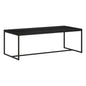 47" Black Coffee Table