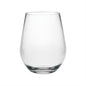 Set of Four Clear Tritan Plastic Stemless All Purpose Wine Glasses