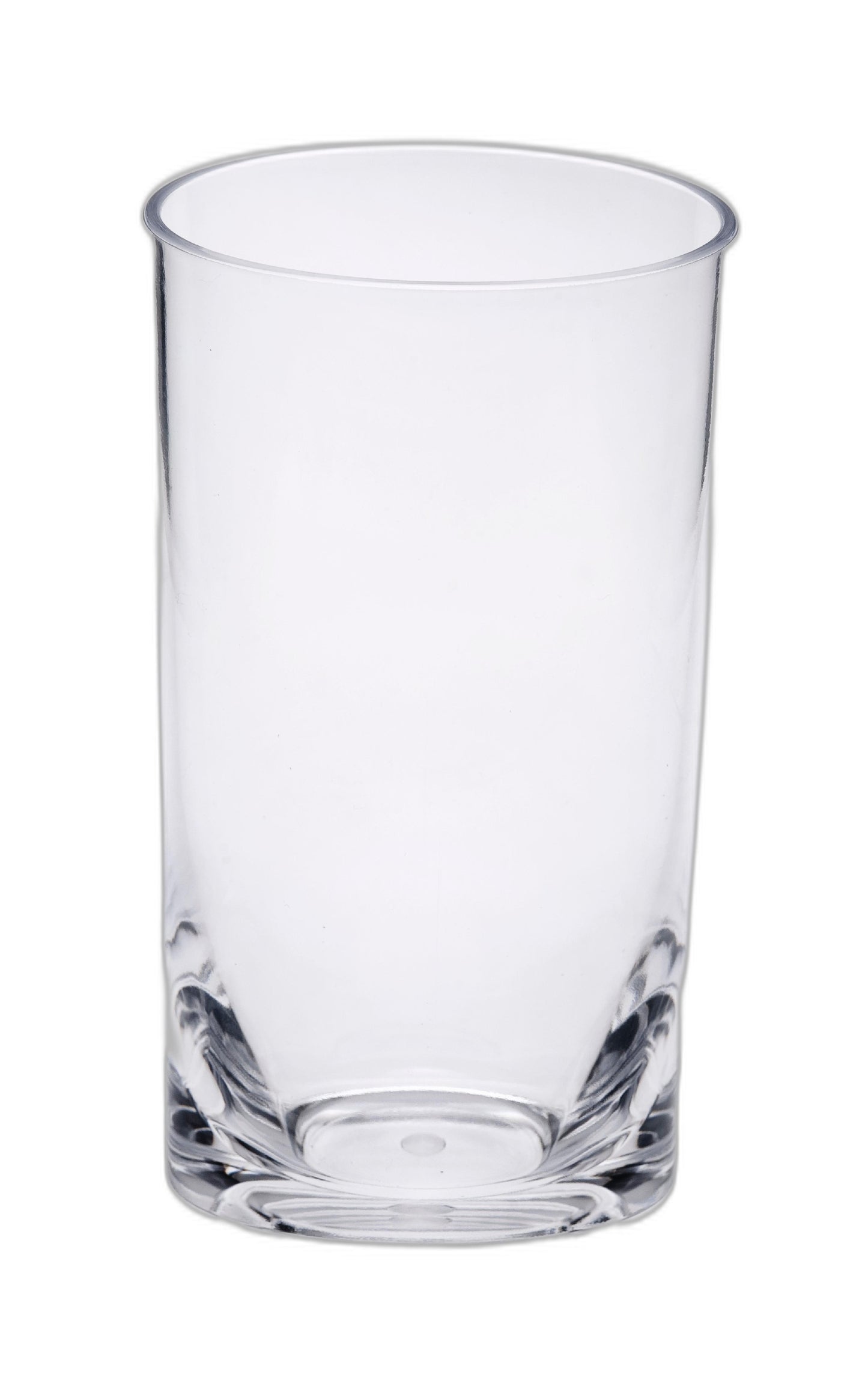 Set of Four Clear Tritan Plastic Highball Glasses