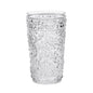 Set of Four Clear Paisley Acrylic Stemless Highball Glass