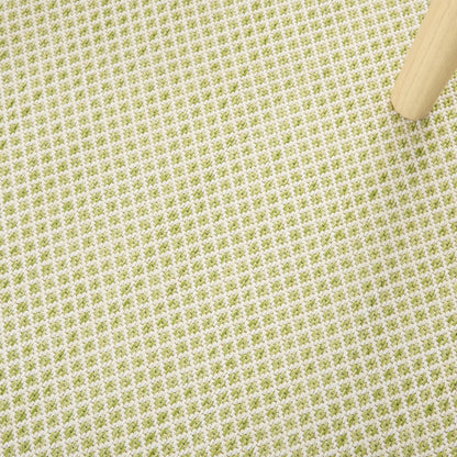 9' X 12' Cream Geometric Power Loom Area Rug