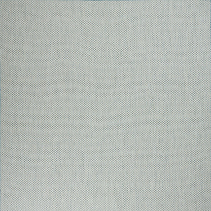 8' X 10' Aqua Geometric Power Loom Area Rug