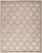 8' X 10' Beige Geometric Flatweave Area Rug