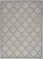 6' X 9' Gray Geometric Flatweave Area Rug