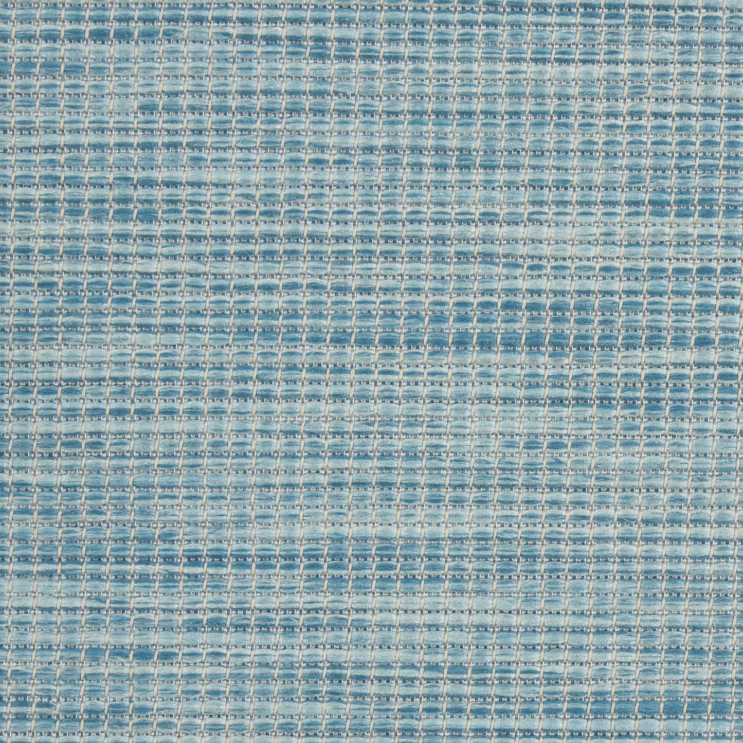 9' X 12' Aqua Power Loom Area Rug