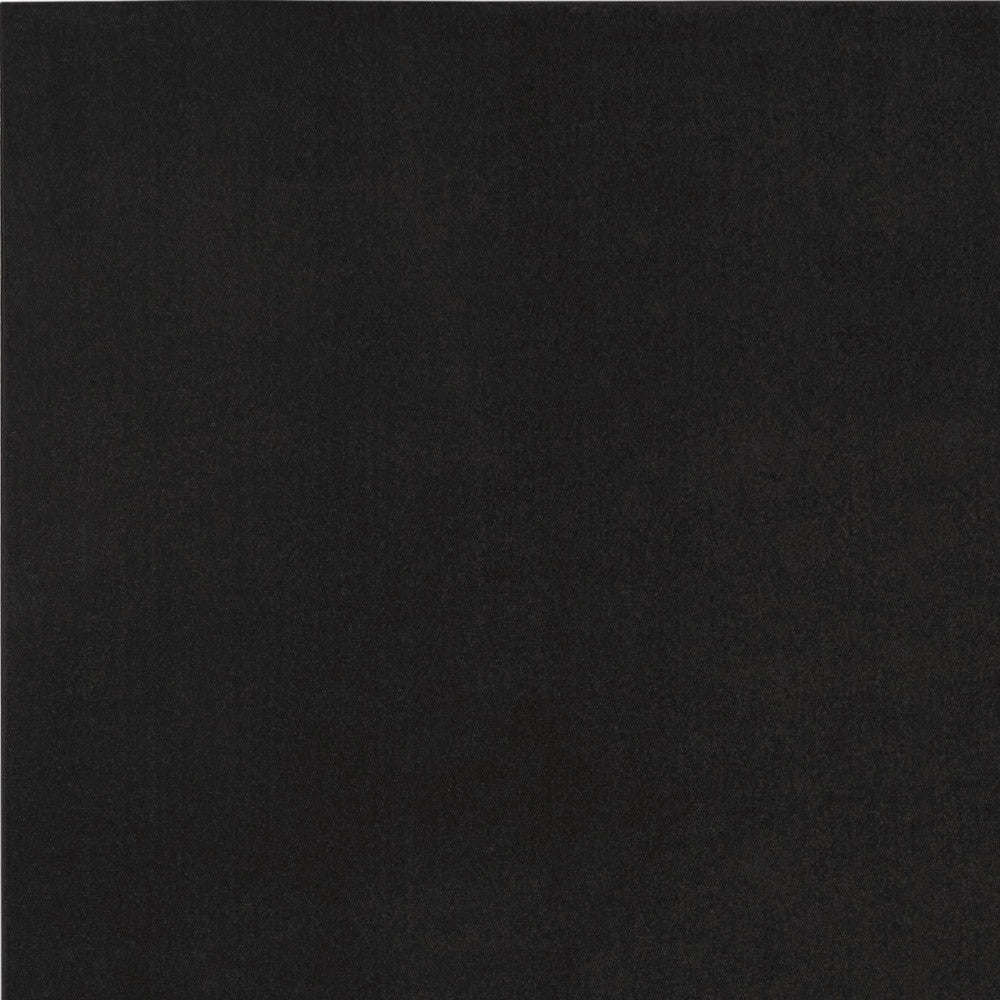 8' X 11' Black Power Loom Area Rug