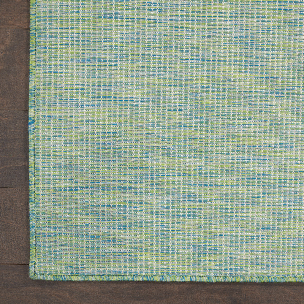 9' X 12' Blue Power Loom Area Rug