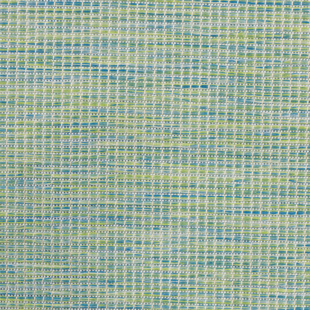 9' X 12' Blue Power Loom Area Rug