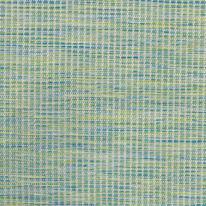 10' Blue and Green Power Loom Indoor Outdoor Runner Rug