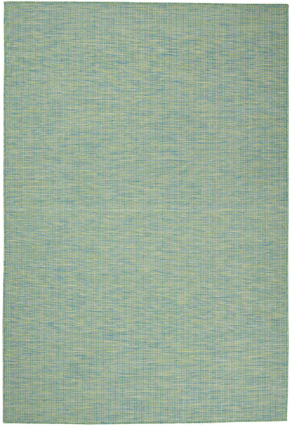 4' X 6' Blue Power Loom Area Rug