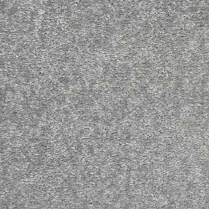 12' X 15' Gray Power Loom Area Rug